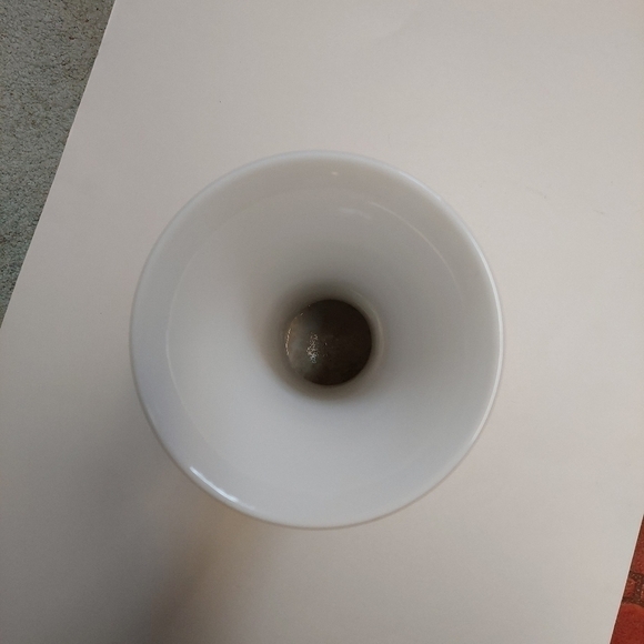 Vintage* 70s Hutschenreuther Geometric Lined Porcelain Vase - Picture 5 of 6